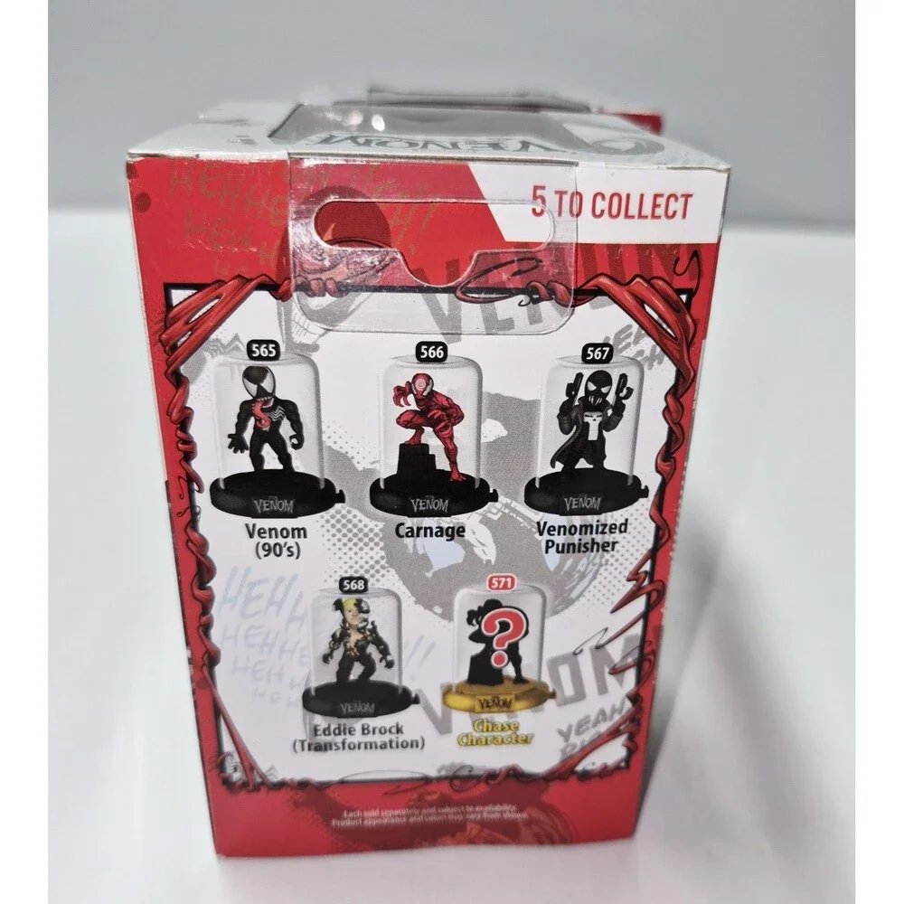 Marvel Venom Domez Series 2 Eddie Brock (Transformation) & Venomized Punisher